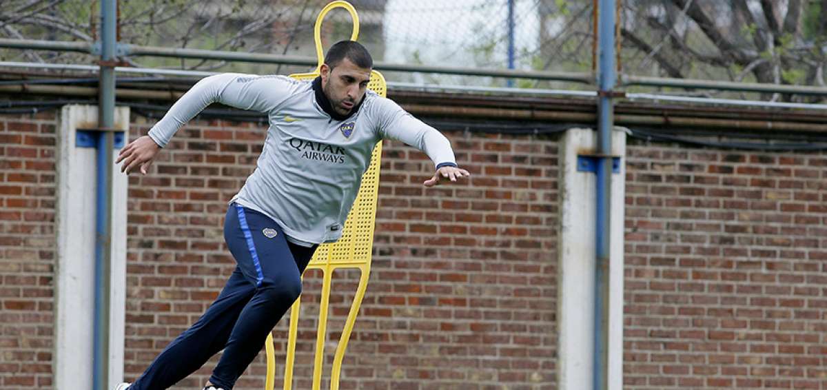 El delantero Ram&oacute;n &Aacute;bila volver&aacute; a ser titular nuevamente en el ataque de Boca Juniors en el partido de esta noche ante Palmeiras.