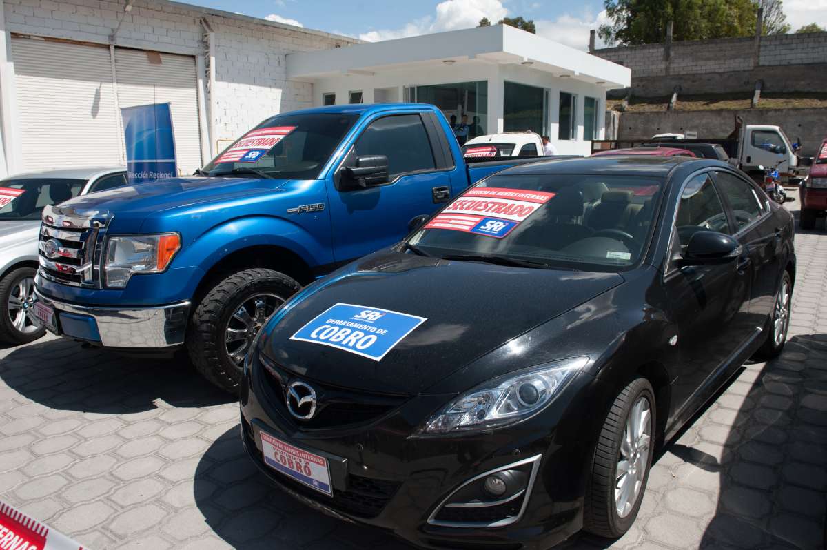  Los veh&iacute;culos secuestrados son de distintas marcas y modelos, en total son 37 automotores. FOTO: John Guevara/ El Tel&eacute;grafo