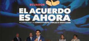 El evento se realiz&oacute; en la Universidad Esp&iacute;ritu Santo de Guayaquil (UEES), en donde participaron secretarios y ministros de Estado, empresarios y sociedad civil.