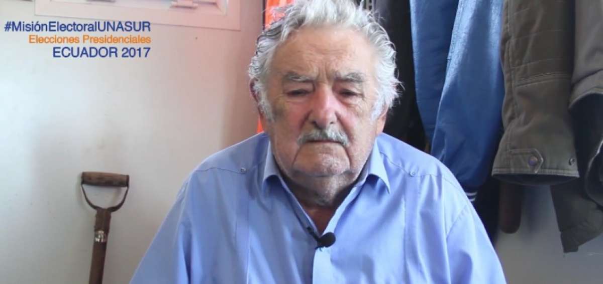 Mujica considera que Misi&oacute;n de Unasur en Ecuador afianza la democracia