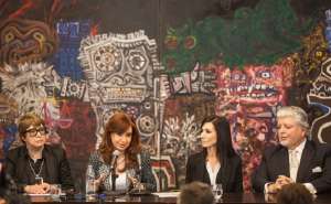 La mandataria argentina inaugur&oacute; el s&aacute;bado el Museo Nacional de Bellas Artes, localizado en Buenos Aires. Foto: Ministerio de Cultura de Argentina
