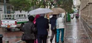 Lluvias vuelven a Ambato, pero no bastan