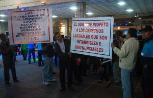 Los manifestantes amenazaron con paralizar las actividades los pr&oacute;ximos d&iacute;as si no son atendidos. Foto: John Guevara / El Tel&eacute;grafo 