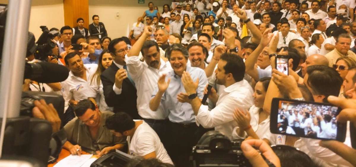 CREO inscribe sus candidatos a asamble&iacute;stas por Guayas