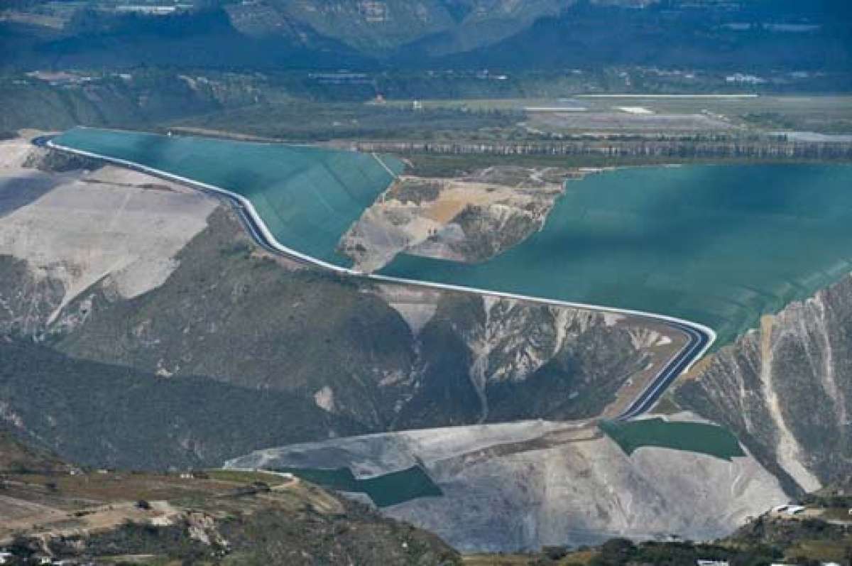 Los matices y texturas de la Ruta Collas desde las alturas