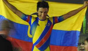 Bola&ntilde;os est&aacute; en el plan de Alto Rendimiento del Ministerio del Deporte con una beca tipo A. Foto: Tomada de @creativouio