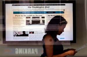 El fundador de Amazon, Jeff Bezos, compr&oacute; el Washington Post por  $ 250&rsquo;000.000. Foto: Tomada de www.zoomnews.es