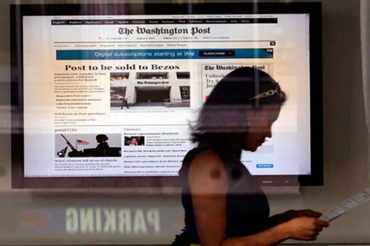 El fundador de Amazon, Jeff Bezos, compr&oacute; el Washington Post por  $ 250&rsquo;000.000. Foto: Tomada de www.zoomnews.es