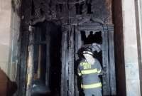 El Cuerpo de Bomberos Quito informó que no se registraron personas heridas en este suceso. 