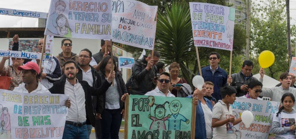 Organizaciones de padres apoyaron la demanda de inconstitucionalidad que privilegia la tenencia materna.