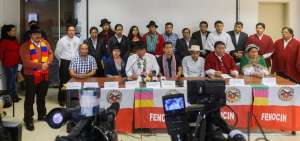 Representantes ind&iacute;genas y campesinos llamaron ayer a la unidad de las organizaciones sociales para coordinar proyectos con el nuevo Presidente de Ecuador.