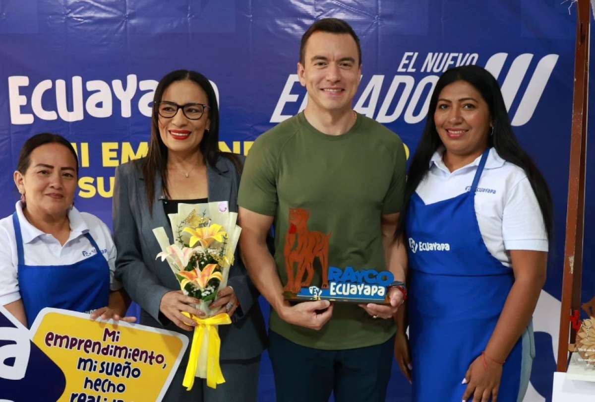 Daniel Noboa, presidente de la Rep&uacute;blica, entreg&oacute; certificaciones de competencias laborales a 9.000 j&oacute;venes. Horas antes present&oacute; el 