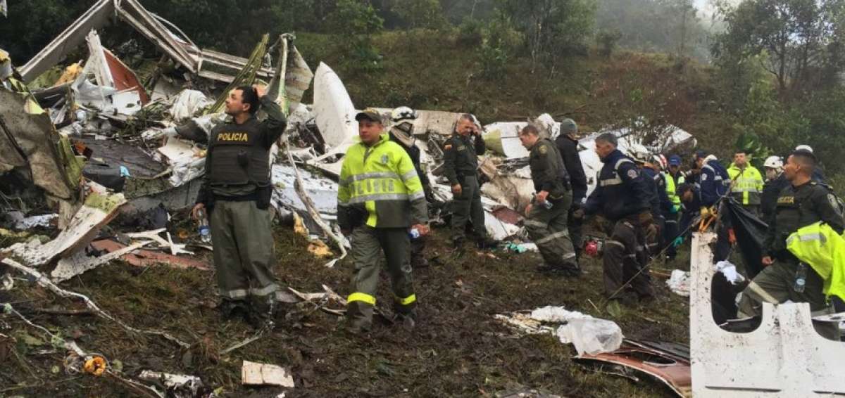 La Polic&iacute;a de Antioquia public&oacute; im&aacute;genes del sitio del accidente desde su cuenta de Twitter.