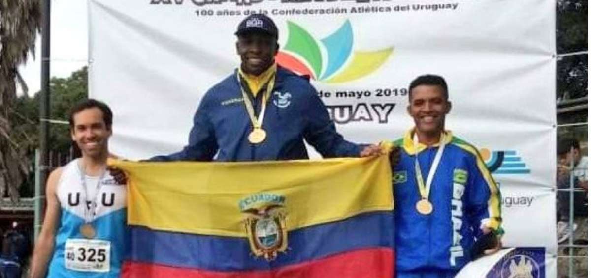 Gudman Chal&aacute; se inici&oacute; con el entrenador Edmundo Hidalgo en los 400 metros planos.