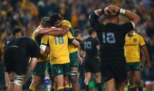 Los Wallabies tuvieron como su mejor jugador a Nic White.