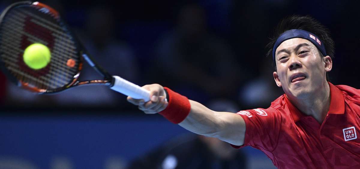 Nishikori pasa por encima de Wawrinka en su primer partido en el Masters