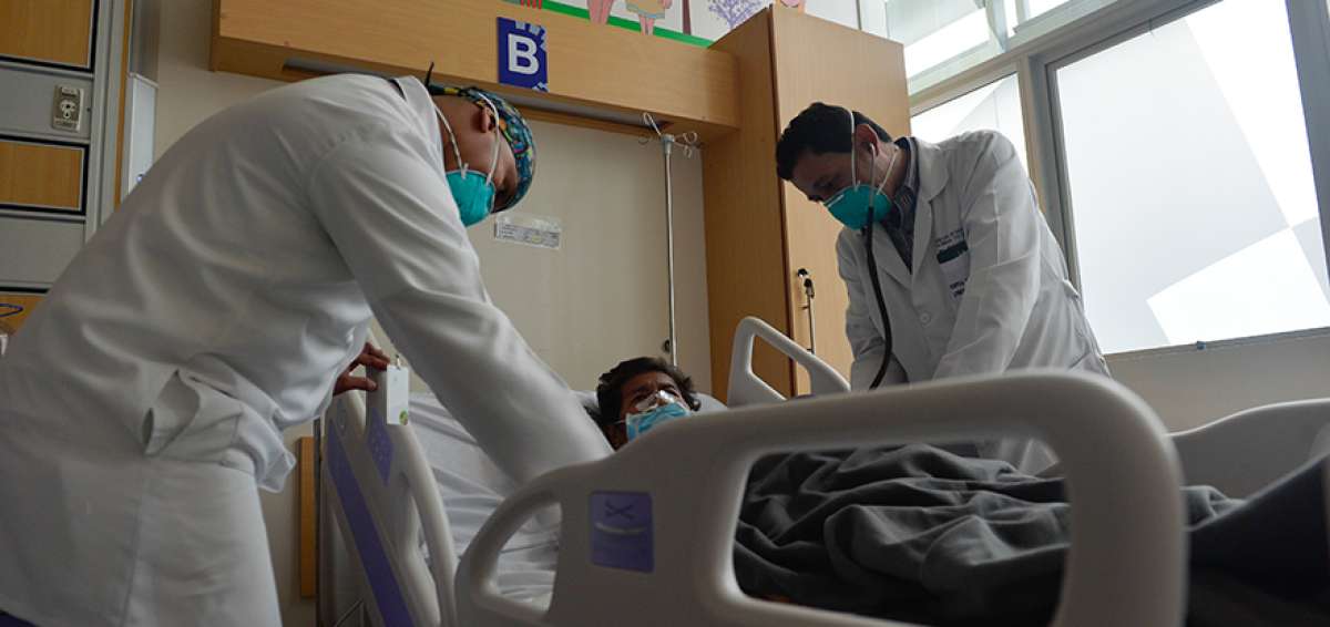 Jos&eacute; Sornoza, de 58 a&ntilde;os, es atendido en el Hospital General del Guasmo. All&iacute; tratan su enfermedad. &Eacute;l estuvo en contacto hace 12 a&ntilde;os con un familiar con tuberculosis, quien hace seis falleci&oacute;.