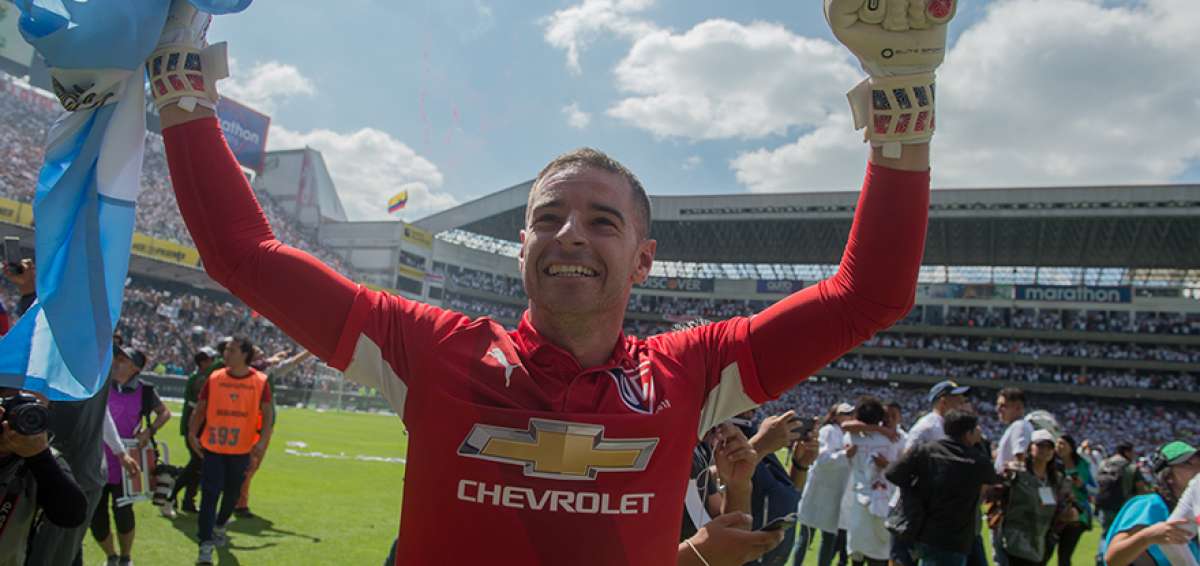El arquero Adri&aacute;n Gabbarini fue una de las figuras claves para que Liga de Quito consiguiera el t&iacute;tulo n&uacute;mero 11.