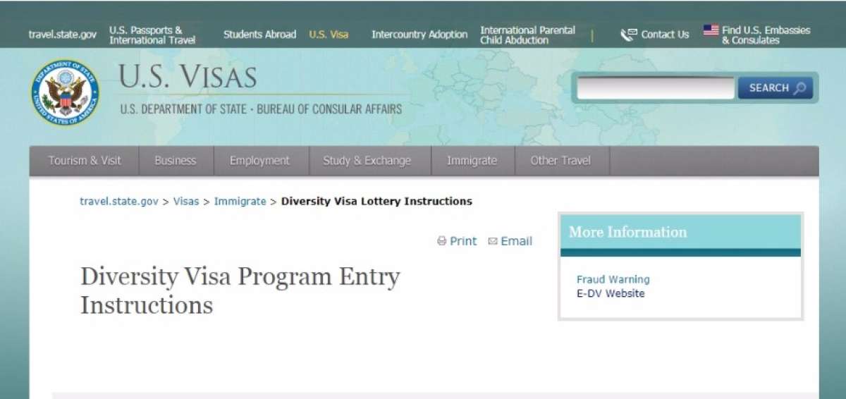 Ecuador califica nuevamente para la Loter&iacute;a de Visas