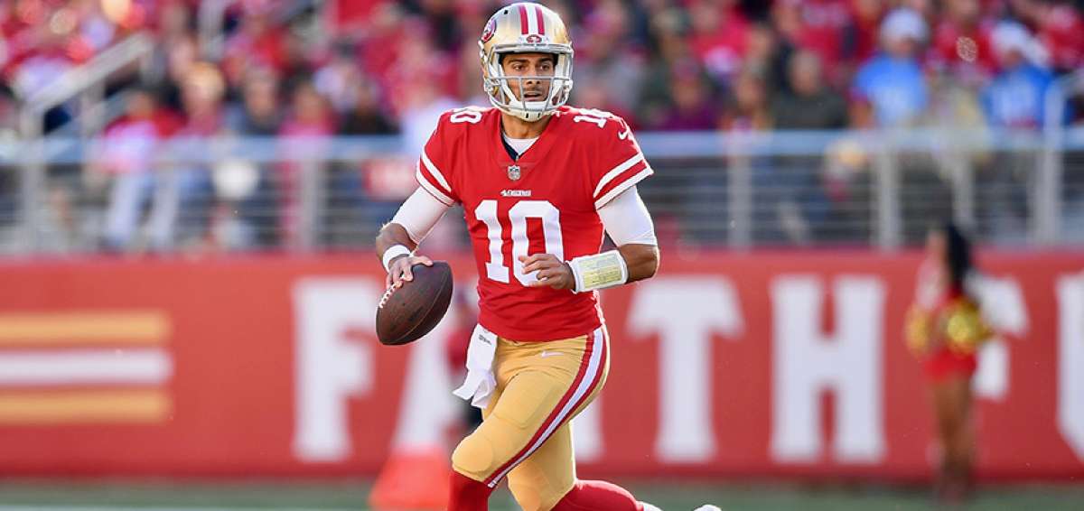 Jimmy Garoppolo fich&oacute; por el equipo de San Francisco en 2017 y en solo un a&ntilde;o se convirti&oacute; en una de las figuras m&aacute;s destacadas de la plantilla