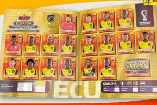 La Selección ecuatoriana ya tiene su espacio en el álbum del Mundial