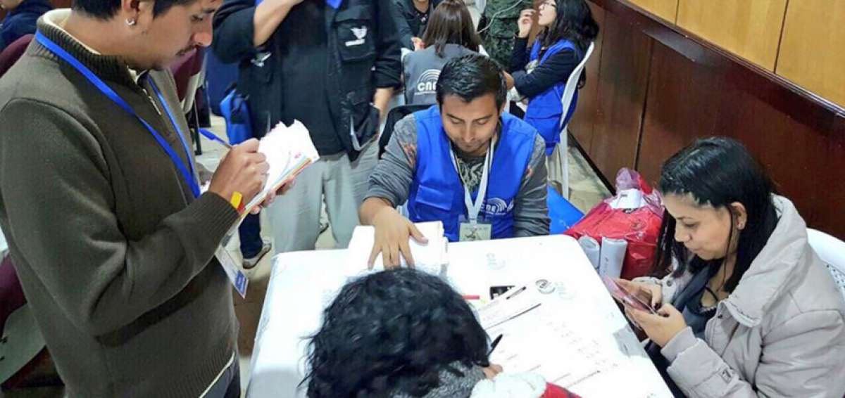 Los resultados del conteo r&aacute;pido se conocer&aacute;n m&aacute;ximo a las 20:00