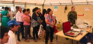 M&eacute;dicos de FF.AA. de Colombia y Ecuador asistieron a poblaci&oacute;n en frontera