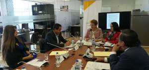 La comisi&oacute;n ocasional de la Asamblea Nacional, encargada de vigilar el pago de compensaciones a jubilados del sector p&uacute;blico, sesion&oacute; ayer. 