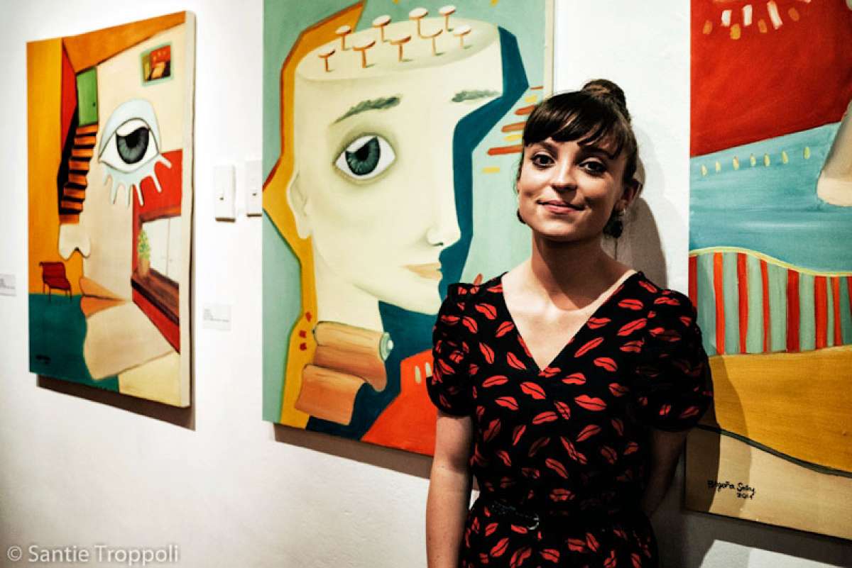 Bego&ntilde;a Salas:&ldquo;Mis cr&iacute;ticas a la sociedad las hago pintando&rdquo;