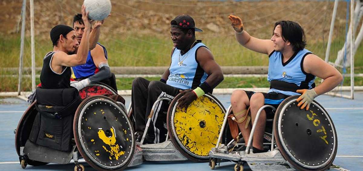 Rugby, una terapia para personas con movilidad reducida