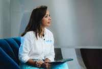 La prefecta del Guayas, Marcela Aguiñaga, habló sobre el presunto fraude electoral que plantea el expresidente Rafael Correa. 
