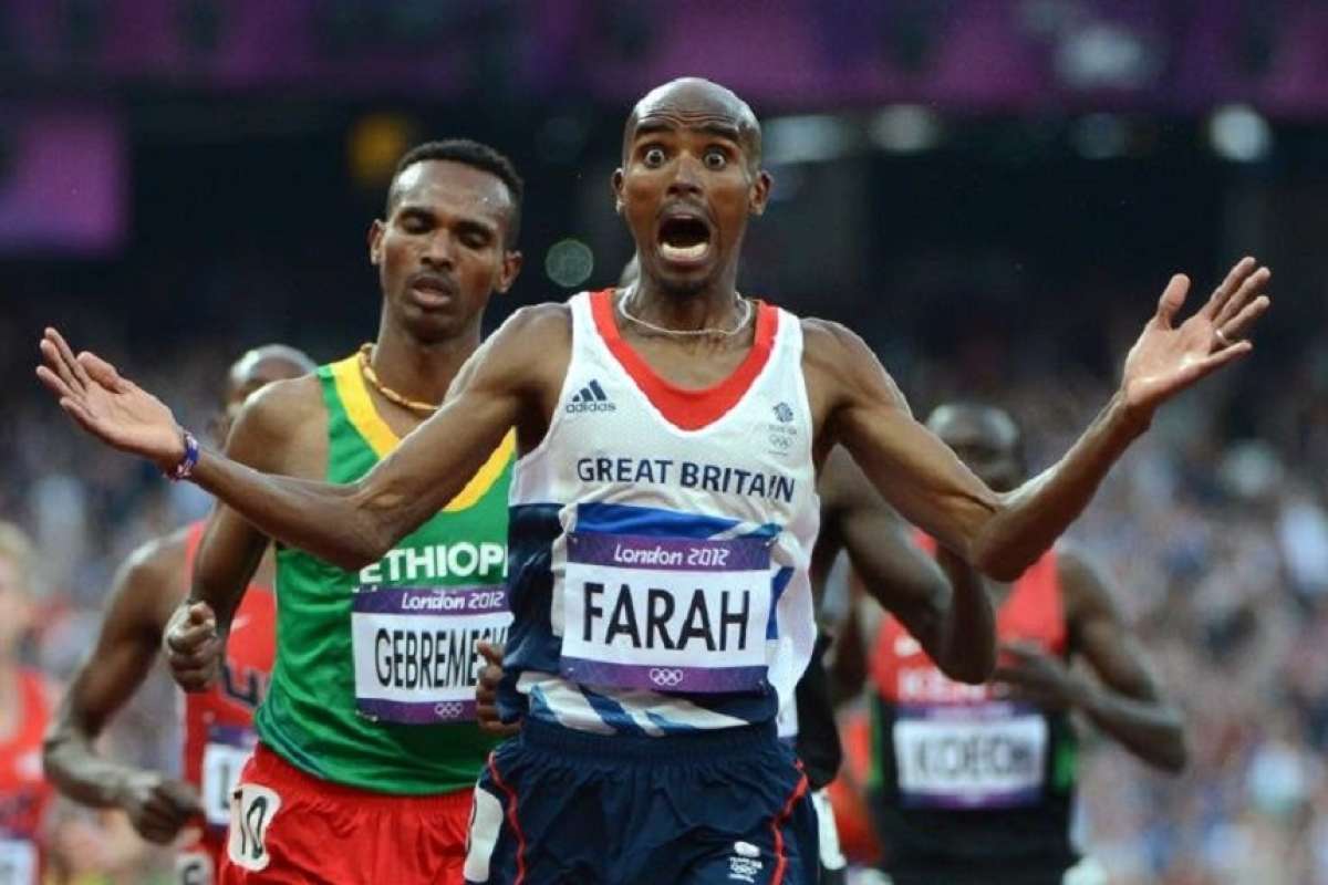 Farah, campe&oacute;n ol&iacute;mpico en Londres, niega haberse dopado en su carrera