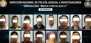 'Mega Fortaleza 6' detuvo a 14 personas en varias provincias