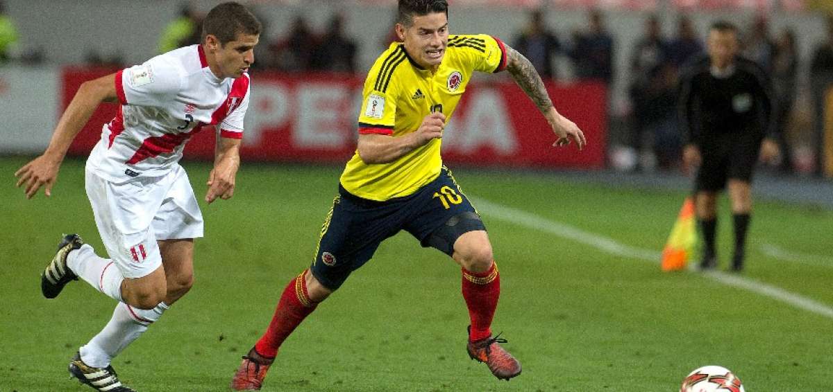 Colombia accede al Mundial y Per&uacute; al reprechaje tras empate en Lima