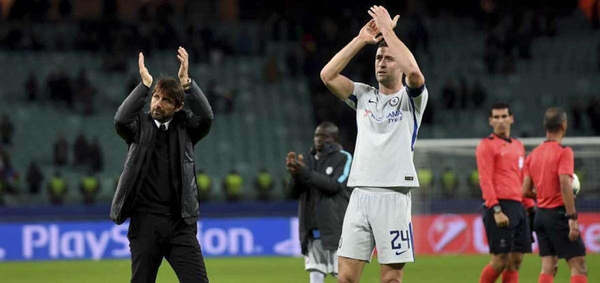 Chelsea golea al Qarabag y avanza a octavos de Champions