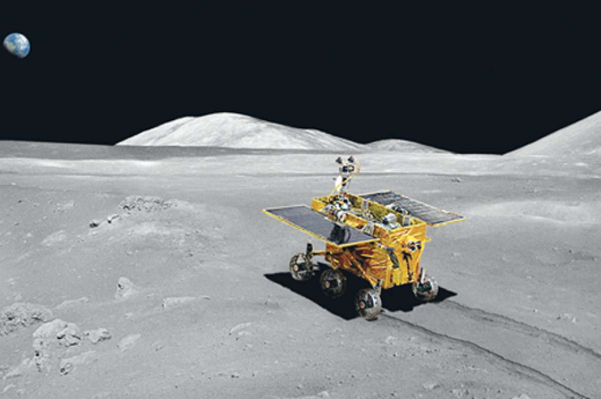 La primera sonda china que aterriz&oacute; en suelo lunar fue bautizada como Chang E3. Foto: Tomado de http://danielmarin.naukas.com