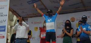 Byron Guam&aacute; gan&oacute; la segunda etapa de la Vuelta al Ecuador