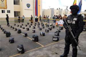 La droga ten&iacute;a como destino las provincias de Pichincha, Santo  Domingo de los Ts&aacute;chilas, Los R&iacute;os y Guayas, el valor en el mercado negro bordear&iacute;a m&aacute;s de 1 mill&oacute;n de d&oacute;lares. Foto: 