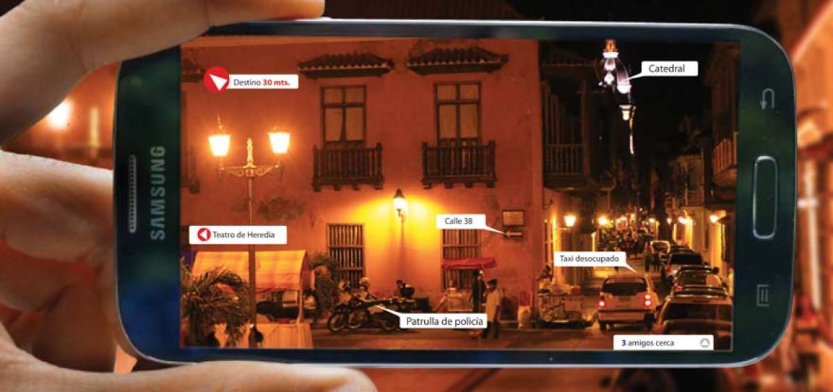 Los sistemas de geolocalizaci&oacute;n permitir&aacute;n identificar en el celular sitios para visitar en la urbe, por ejemplo.