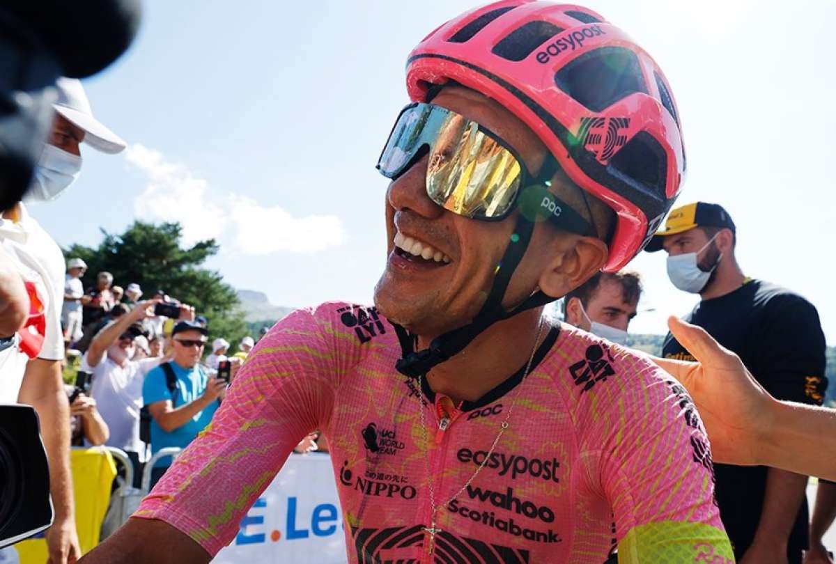 Richard Carapaz alcanzó un nuevo logro en el Tour de Francia.
