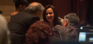 A&uacute;n no est&aacute; claro qui&eacute;n tomar&aacute; la posta al frente de la agrupaci&oacute;n pol&iacute;tica. Una de sus l&iacute;deres en la Asamblea es Marcela Agui&ntilde;aga (foto).