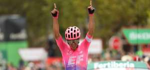 Sergio Higuita gana en la Sierra de Madrid, Roglic sigue l&iacute;der