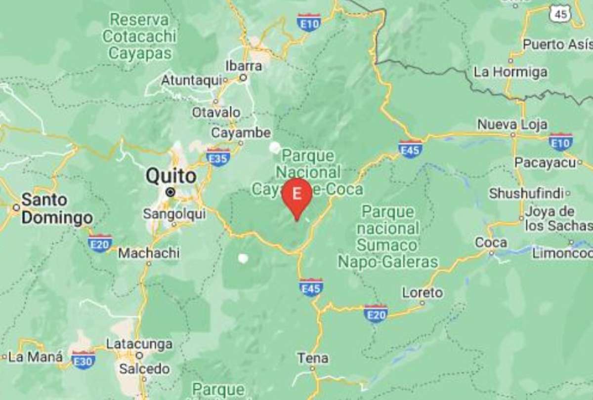 Reportaron un sismo en la localidad de Cayambe