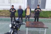 Policía detuvo a dos ladrones en Calderón