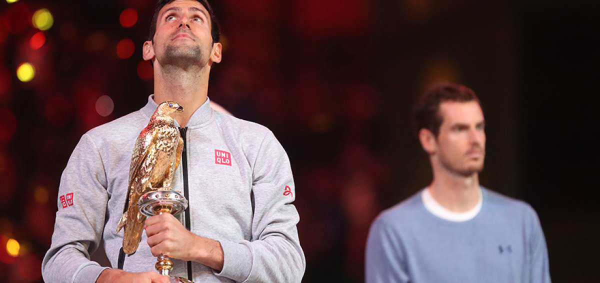 Novak Djokovic termina con la racha de Andy Murray
