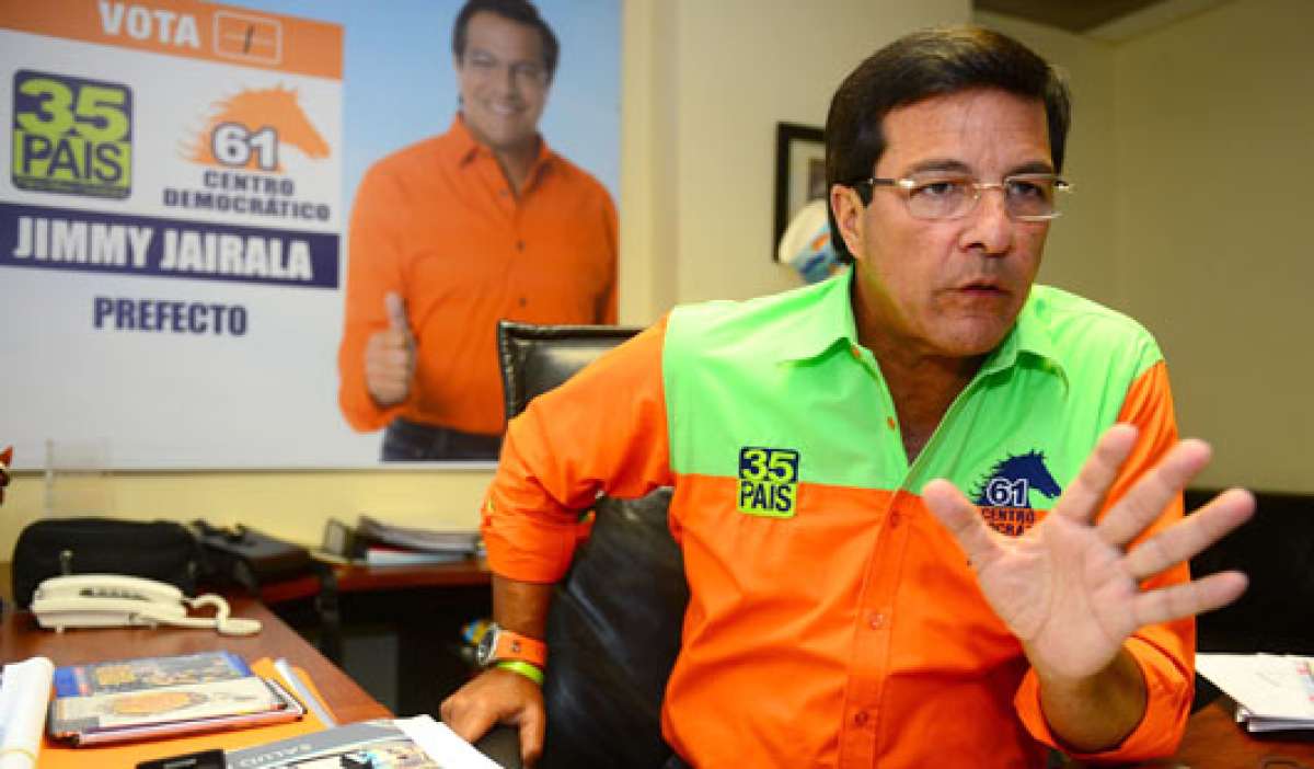 Jimmy Jairala Vallazza. Profesi&oacute;n: Periodista profesional. Fecha de nacimiento: 26 de septiembre de 1957. Familia: Tiene seis hijos. Experiencia: Diputado. Foto: Miguel Castro |  El Tel&eacute;grafo
