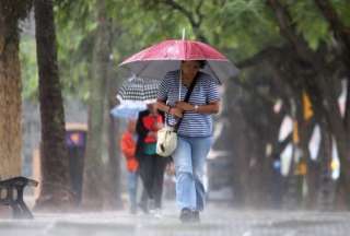 Lluvias de moderada y alta intensidad se asentarán en la Costa y en la cordillera occidental. 