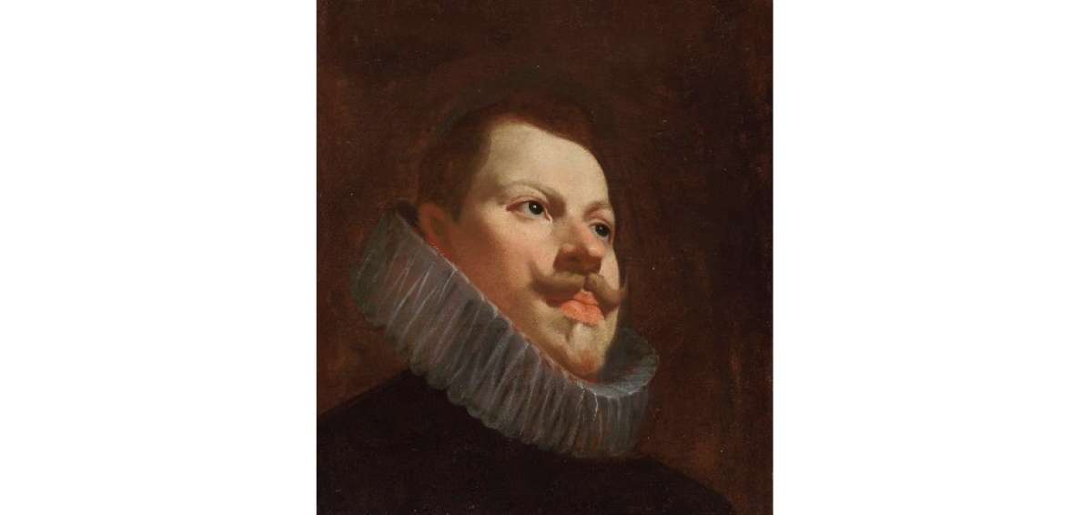 El cuadro es un retrato de Felipe III de Espa&ntilde;a, que rein&oacute; desde 1598 hasta 1621.