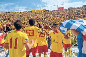 Los jugadores de Aucas se reunir&aacute;n desde el 1 de diciembre con la dirigencia para negociar su continuidad. FOTO: ANDR&Eacute;S DARQUEA / EL TEL&Eacute;GRAFO.