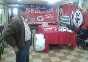 Mes&iacute;as Tatamuez niega que la marcha est&eacute; financiada por la derecha ecuatoriana y extranjera